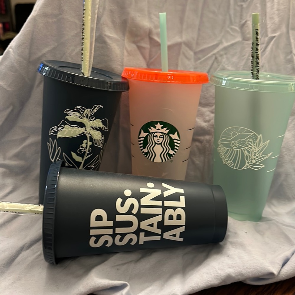 Reusable starbucks cups